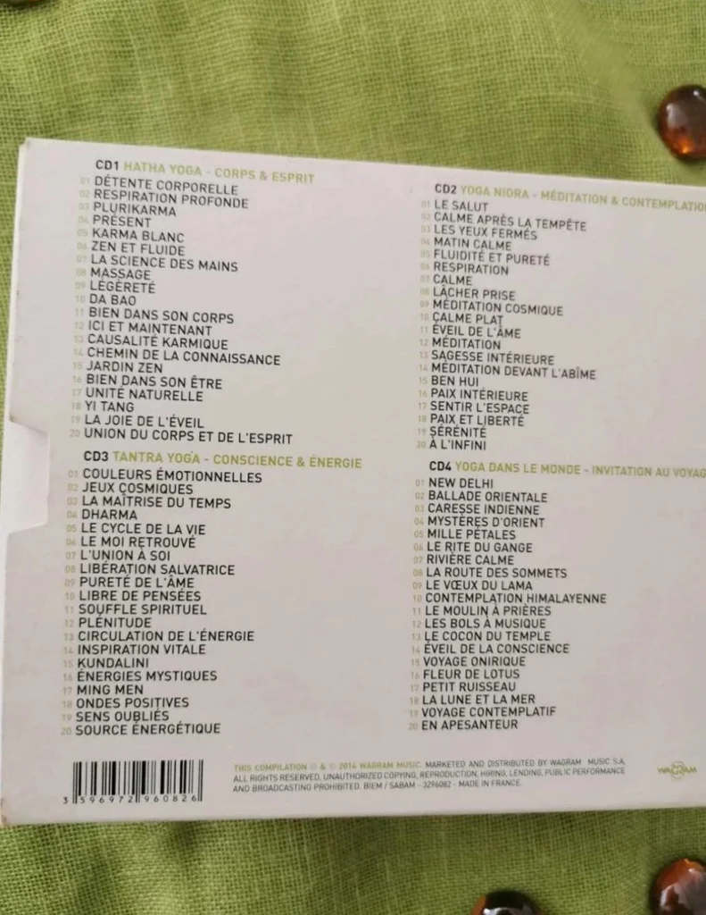 Coffret 4 Cd Yoga. – photo 2